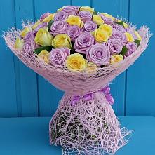 Букет 101 Волшебный Миг в Голубое