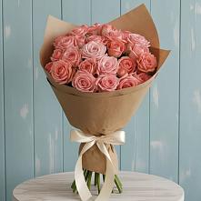 Букет цветов из:  Розы в Голубое